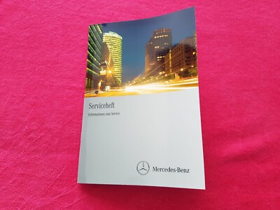 Original Mercedes Benz service book 2012/12 for all models G Class new!!!