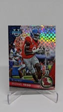 2023 Bowman University Chrome Football Michael Trigg X-Fractor #128 1st