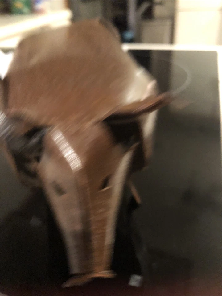 Cerdito de metal vintage Foto 3 de 4