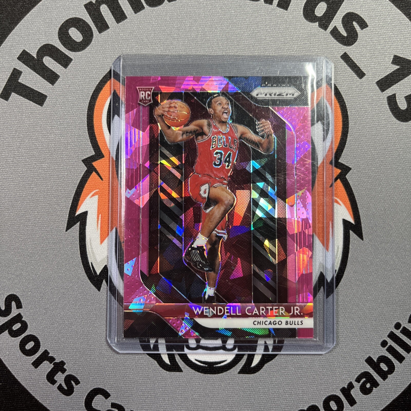 2018-19 Panini Prizm - Pink Ice Prizm #80 Wendell Carter Jr. (RC)
