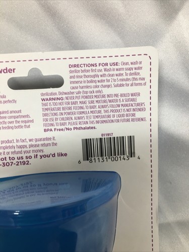 Babynahrung Spender Parent's Choice 3 Fächer Puder  - Bild 7 von 10