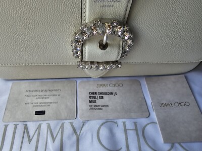【JIMMY CHOO】Cheri Hobo/S-Osgl-Milk ★関税送料込み s-l400.jpg