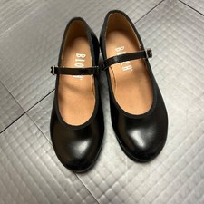 BLOCH LITTLE GIRLS TAP SHOES BLACK MARYJANE SIZE 10.5M