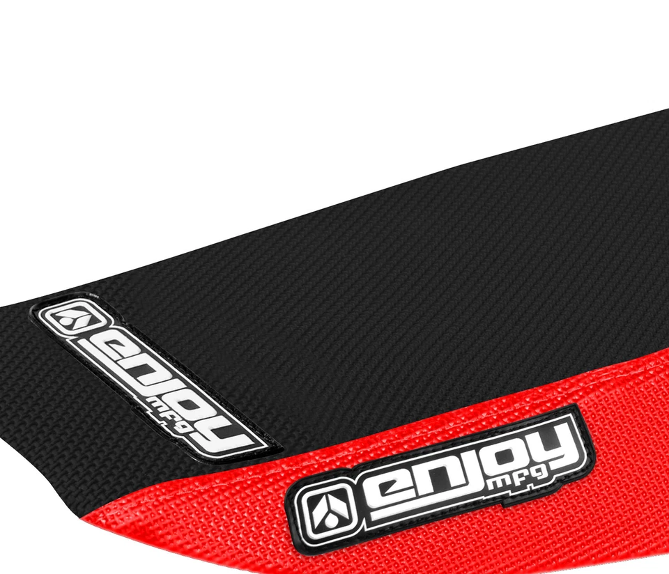 Funda de asiento Honda XR 70 2001-2003 de Enjoy MFG pinza roja y negra #125 Foto 2 de 4