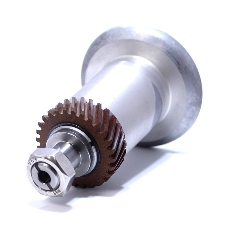 Conjunto de buje de placa de cuchillo con engranaje de fibra, se adapta a cortadoras Globe. Reemplaza 747-AS