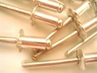 Aluminum 1/4 "x 1/2 " Pop Rivets with Steel Mandrel 100 Piece Set Ships USPS New — photo 3