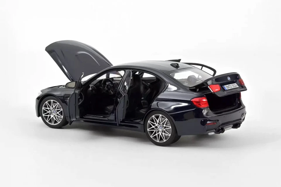 2017 BMW M3 COMPETITION 1/18 DIECAST CAR NOREV 183236 - Image 2 of 4