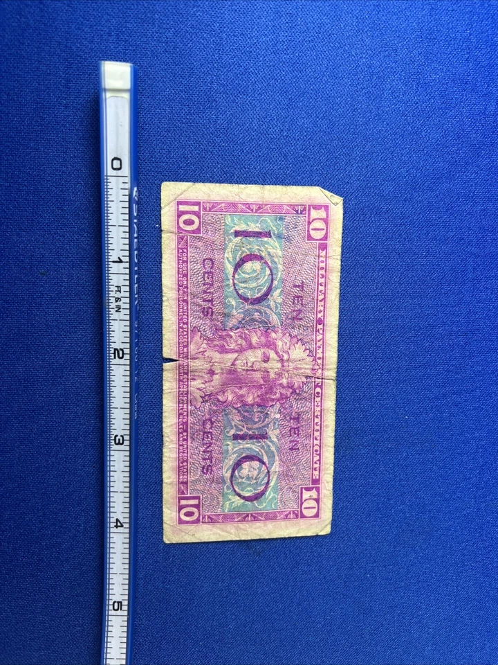 10 CENT “MILITARY PAYMENT" (SERIES 521) "MILITARY PAYMENT" - Image 3 of 4