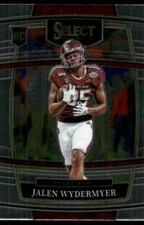 2022 Panini Select Draft Picks Jalen Wydermyer 19  Rookie