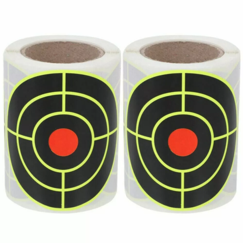 200Pcs Splatter Target Stickers 3" Self-Adhesive Reactive Targets Paper Shooting - Picture 9 of 11