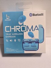 BlueTooth Chroma Wireless EarBuds--Blue--Brand New