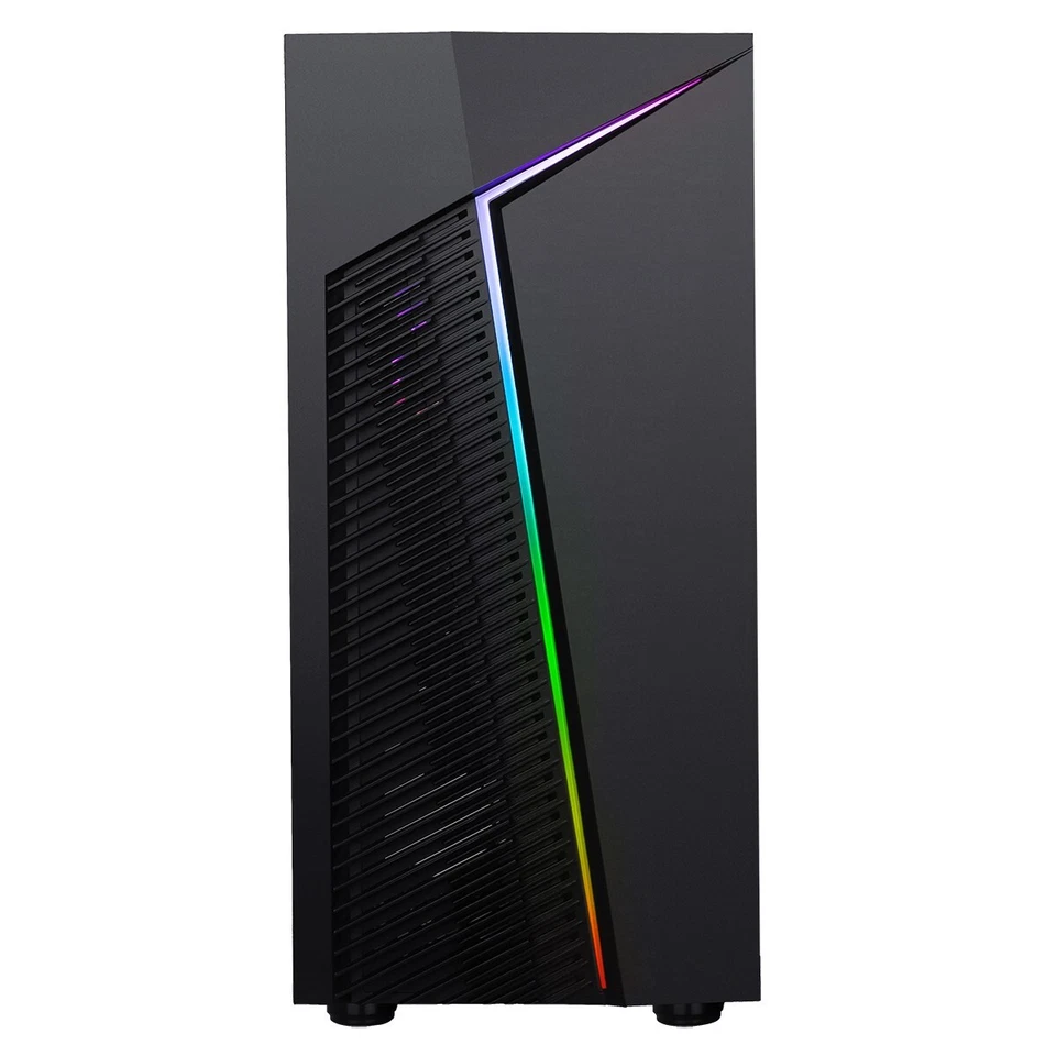 Gaming PC Dual Screen 19" Bundle intel Core i5 16GB 256GB SSD 1TB 2GB GT710 - Image 3 of 4