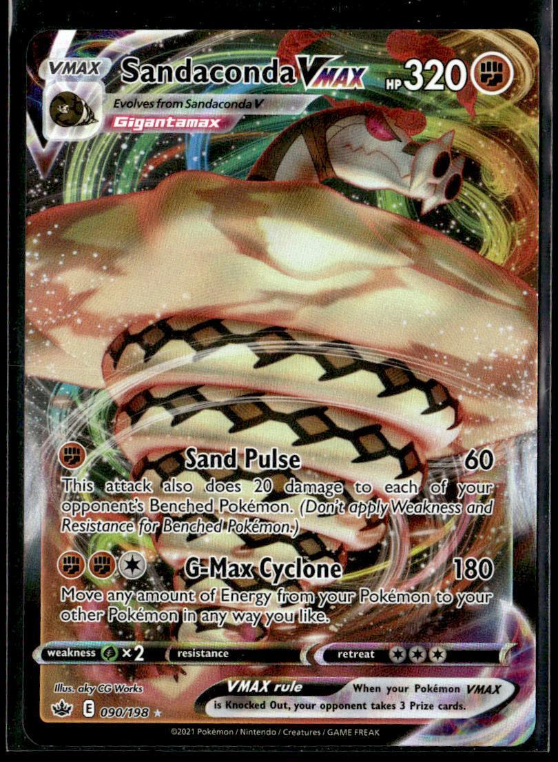 Pokemon Chilling Reign Sandaconda VMAX 090/198 JC | eBay