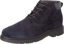 Scarpe Polacchini Scarponcini Geox U Spherica EC1 camoscio blu scuro