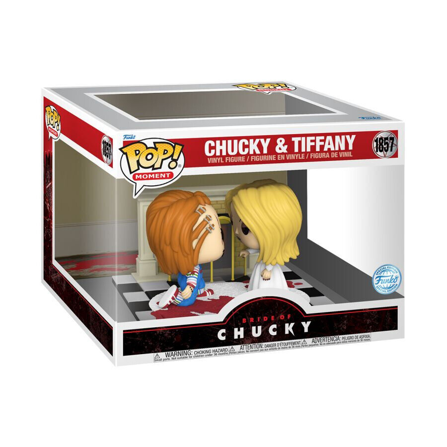 Bride of Chucky - Chucky & Tiffany Pop! Vinyl Figure Moment Bride of Chucky - Chucky & Tiffany Pop! Vinyl Figure Moment