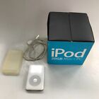 Ipod Classic 4Th Gen A1059 20Gb White Fat w Songs Original Box Software Parts