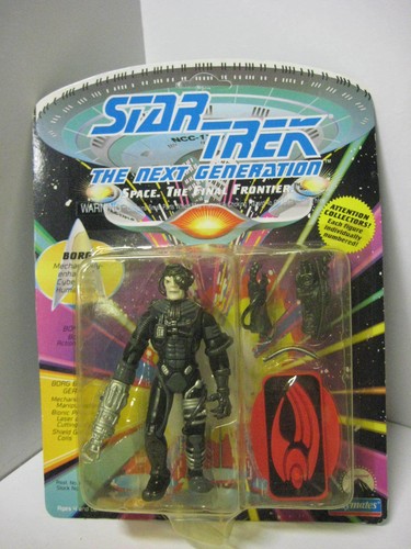BORG RESISTANCE IS FUTILE 1992 STAR TREK NEXT GENERATION STNG FIGURE UNOPENED - Picture 1 of 4