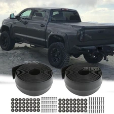 21ft For Toyota Tundra PVC Fender Flares Wheel Arch Extra Wide Extended Kits