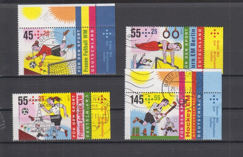 4607 - Bund - Mi-Nr. 2857 - 2860 Sport 2011 gestempelt