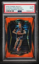 2020 Select FOTL Neon Orange Pulsar Prizm 3/15 Aleksej Pokusevski PSA 9 MINT hs9