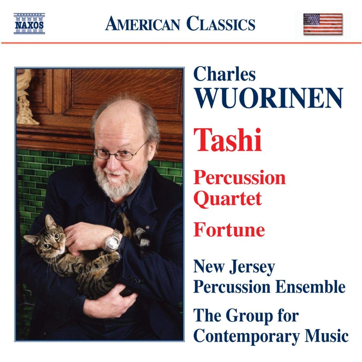 8559321 Grp For Contemp Music Wuorinen: Tashi / Fortune / Percussion Quartet CD