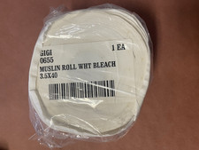 GiGi Natural Muslin Roll 3.25 x 40 yds - NEW SEALED