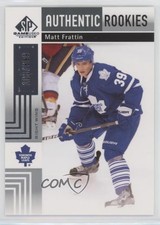 2011-12 SP Game Used Edition Authentic Rookies 103/699 Matt Frattin #131 2d8