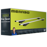 Menabo Tiger - DachträGer - Aluminium - FüR Seat Leon ST Kombi Typ 5F8 Inkl. EBA