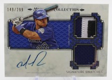 2014 Topps Museum Collection Signature Swatch Rosario SSD-WR 149/299 Patch Auto