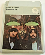 Q8 Seals Crofts Dimond Girl Quad 8 Track Tape Cartridge Quadraphonic for Repair
