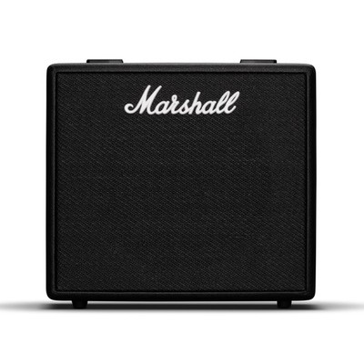Guitar Amplifier Marshall Code 25 15'' x 10'' x 15''lack Amps Part CODE25