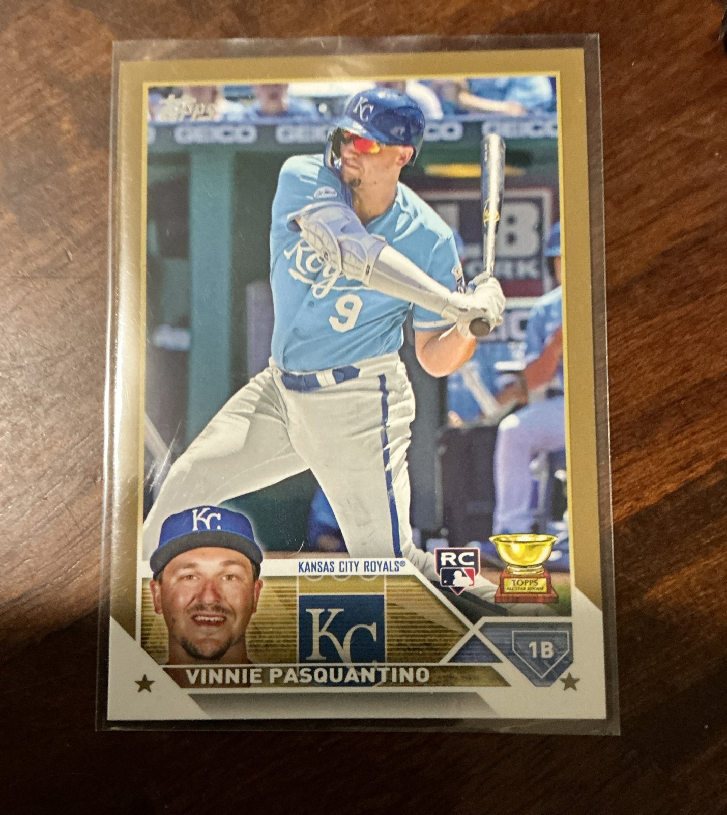 2023 Topps Series 1 - Vinnie Pasquantino #302 Gold /2023 (RC)