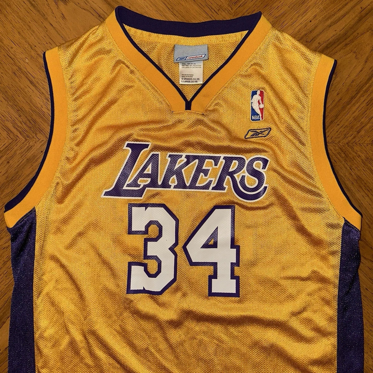 Shaquille O'Neal Gold NBA Jerseys for sale | eBay