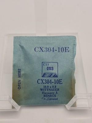 G-S Watch Crystal CX304-10E Wittnauer Harmony A Benrus City Coronet 10.9X9.9