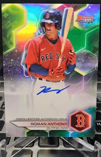 Roman Anthony [Refractor] #B23-RAY 2023 Bowman's Best of Autographs card