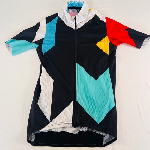 Assos of Switzerland Mod Rock Cycling Jersey Ltd Edition Geometric Colorblock M