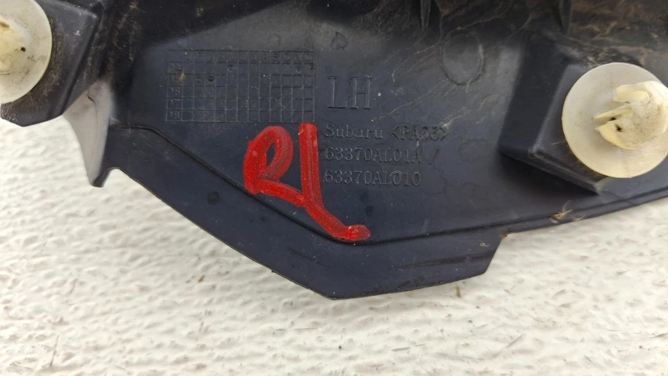 Sensor de posición del portón trasero izquierdo Subaru Legacy Outback 15-19 63370AL01A OEM Foto 3 de 4