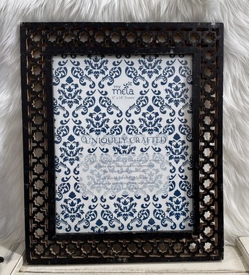 My Mela 11x14 Picture Frame Wood Carved Uniquely Crafted Artisan Design