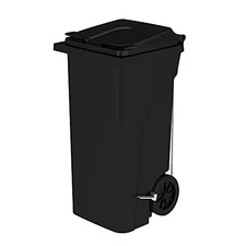 Safco 32 Gallon Plastic Step-On Receptacle (9926bl)