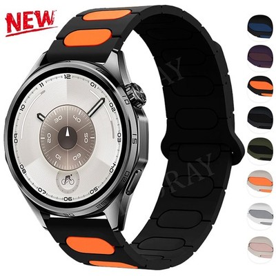 Silikon Magnet Loop Armband für Huawei Watch GT 5Pro 46mm GT 6 5 4 3 2 Pro 46mm