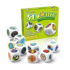 Wisdom Fun Dice Games Story Dice (Green Box Ed) New