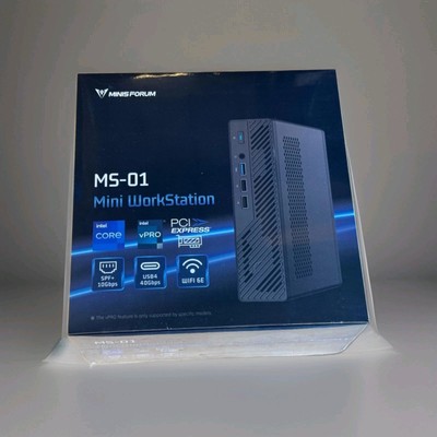 MINISFORUM MS-01 S1260, Barebone |  0+0 | i5-12600H Mini PC Fast Shipping 