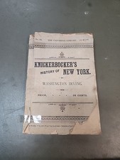 Knickerbockers History Of New York July 16th ...