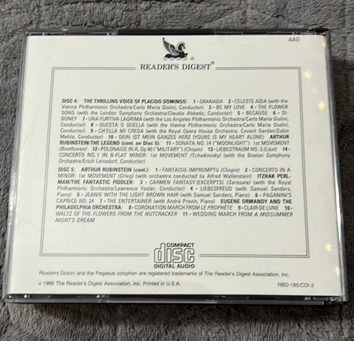 Readers Digest Encore Disc 4 & 5 CD Set VG Condition 1986 - Picture 2 of 4