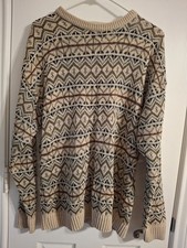 Dockers Men's Vintage Patterned Sweater