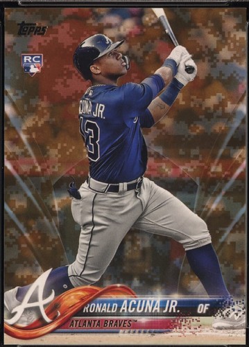 RONALD ACUNA JR. 2018 Topps Update 1983 35th Anniversary Rookie RC