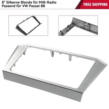 8 Silver Display MIB Radio Frame Panel Cover ...