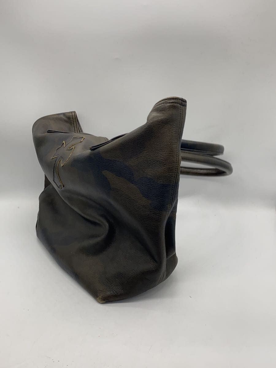 Chrome Hearts Shoulder Bag Leather KHK Camouflage Used thumbnail 2