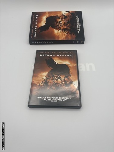Batman Begins Two-Disc Deluxe Edition DVD Movie w/ Exclusive Comic Booklet - Picture 5 of 8