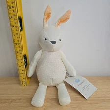 Cloud Island Polka Dot Bunny Rabbit Plush Stuffed Animal Toy 0M+ With Tag